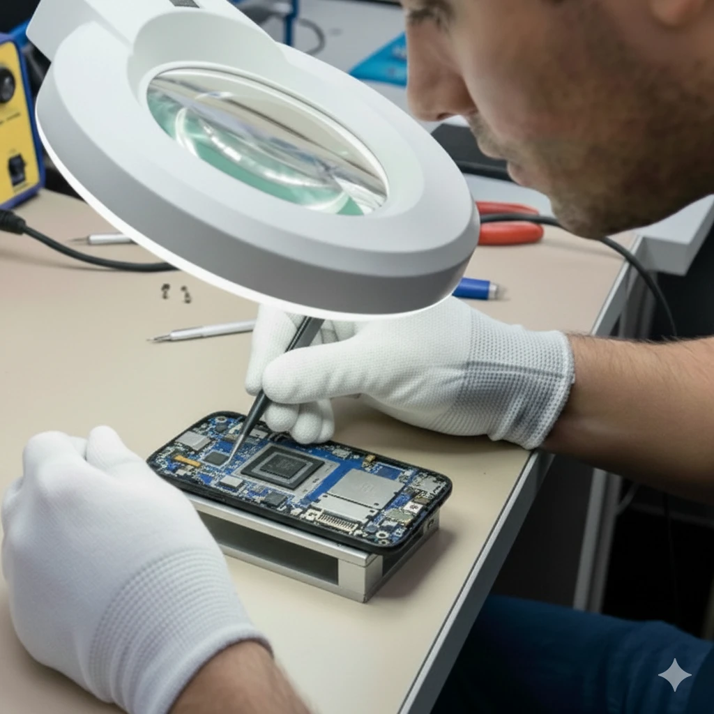 تعویض آی سی شارژ موبایل